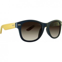 Aviator wood glasses sunglasses handmade bamboo sunglasses mens sungalsses women sunglasses - Blue - CC18XGR3HTU $27.92