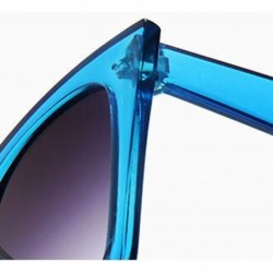 Oversized Plastic Vintage Luxury Sunglasses Women Candy Color Lens Glasses Classic Retro Outdoor Travel Lentes De Sol - CJ198...