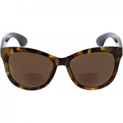 Square Women's Caliente Square Reading Sunglasses - Tortoise - CD189SSMXLD $24.60