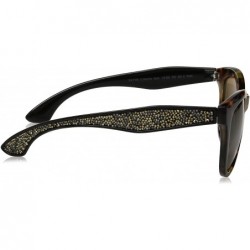 Square Women's Caliente Square Reading Sunglasses - Tortoise - CD189SSMXLD $24.60