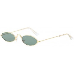 Round Classic Small Round Sunglasses Trendy Design Style Sunglasses Metal Frame Resin Lens Vintage Sunglasses - Unisex - CO19...