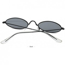 Round Classic Small Round Sunglasses Trendy Design Style Sunglasses Metal Frame Resin Lens Vintage Sunglasses - Unisex - CO19...