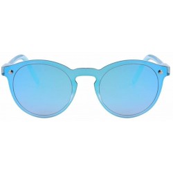 Rimless Women Fashion UV400 Sunglasses glasses Integrated Eyewear - Blue - C817YWRIASD $13.22