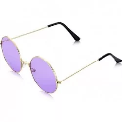 Round Sunglasses Vintage Colored Eyeglasses Glasses - CU199XW5X4L $17.50