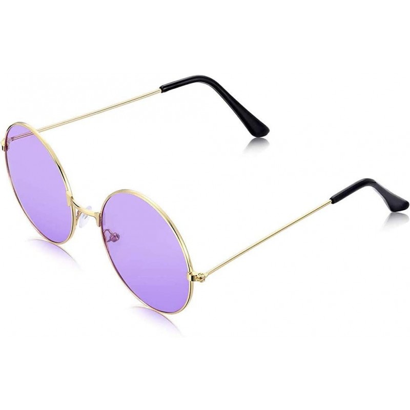 Round Sunglasses Vintage Colored Eyeglasses Glasses - CU199XW5X4L $9.11