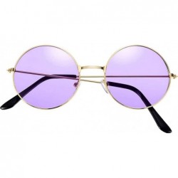 Round Sunglasses Vintage Colored Eyeglasses Glasses - CU199XW5X4L $9.11