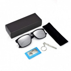 Aviator Polarized Sunglasses for Men TR90 Unbreakable Mens Sunglasses Driving Sun Glasses For Men/Women - C118G3DXNHL $16.16