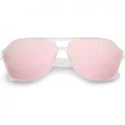 Aviator Polarized Aviator Sunglasses Men Women Vintage Square Driving Glasses - CW1967TW0OX $20.40