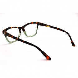 Rectangular computer Reading Glasses tortoise - CI18GQYCLAH $22.42