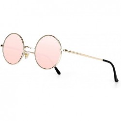 Round Retro Round Sunglasses for men John Lennon women Vintage Polarized Hipple Small Circle Sun Glasses MXNX209 - CF18S2QCUM...