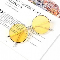 Round Candy Color Korean Simple Children Round Girls ANTI-UV Sunglasses Hot Boys Kids Retro Cute Sun Glasses Eyewear - CX199C...