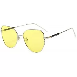 Goggle Hot fashion women cat polarized sunglasses brand designer metal frame sun photochromic goggles - CJ18MHRZ05A $27.55
