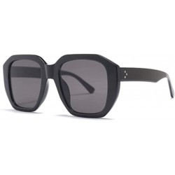 Square Fashion Square Sunglasses Men and Women Sunglasses Visor - 4 - CI190L96EDD $25.97