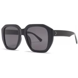 Square Fashion Square Sunglasses Men and Women Sunglasses Visor - 4 - CI190L96EDD $58.06