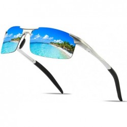Square Finished magnesium polarized sunglasses silver 500 - CU18QG02UA0 $18.82