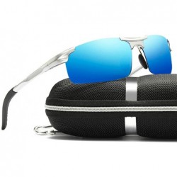 Square Finished magnesium polarized sunglasses silver 500 - CU18QG02UA0 $18.82