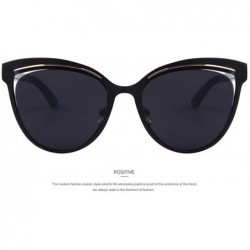 Cat Eye Fashion Women Cat Eye Sunglasses Classic Brand Designer Sunglasses C02 Blue - C02 Blue - CX18XDWSG7C $9.90