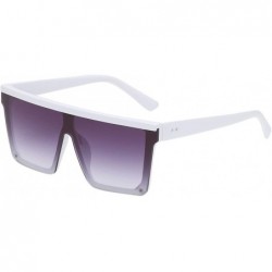 Oversized Sunglasses Polarized Protection - G - CM19648GYLO $17.24