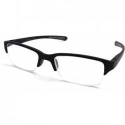 Rectangular Full-Rimless Flexie Reading double injection color Glasses NEW FULL-RIM - CJ18CAZLOX9 $42.05