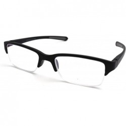 Rectangular Full-Rimless Flexie Reading double injection color Glasses NEW FULL-RIM - CJ18CAZLOX9 $21.30