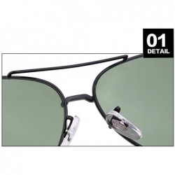 Aviator Aviator sunglasses men UV400 sunglasses Aviator sunglasses sunglasses sunglasses - CJ1900ZT9DQ $19.24