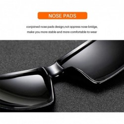 Sport Men Sport Polarized Sunglasses 100% UV Protection for Outdoor Activities - Red - CK18TI698K8 $12.20