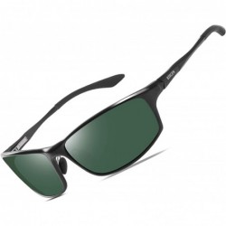 Wayfarer Bircen Polarized Sunglasses for Men Women UV Protection Driving Golf Fishing Sports Sunglasses - CR18AZOR63Z $43.76
