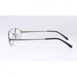 Oval Oval metal frame- men and women fashion personality frame glasses - D - CN18RW3QQWH $54.07